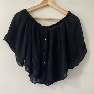 Zara off the shoulder top